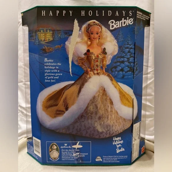 Barbie | Happy Holidays Barbie | Year 1994 - Picture 2 of 3
